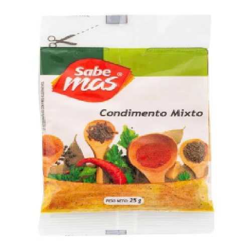 Condimento Sabemas Mixto - 25gr